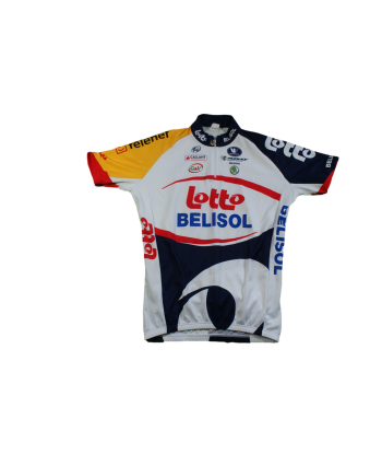 Maillot cyclisme vintage Lotto Vermarc UCI Skoda plus qu'un jeu 