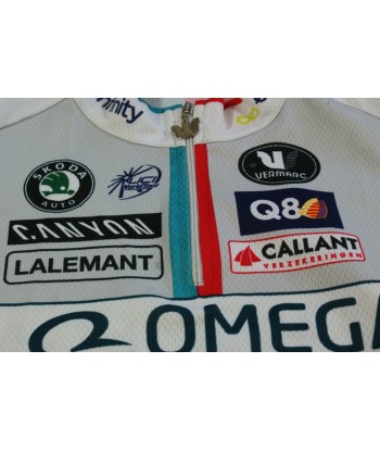 Maillot vélo vintage Omega Pharma Lotto Vermarc UCI Skoda Vous souhaitez 