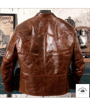 Veste Western Chocolat Homme en ligne