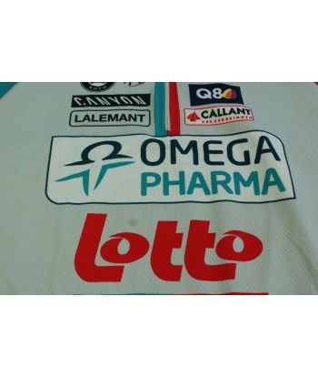 Maillot vélo vintage Omega Pharma Lotto Vermarc UCI Skoda Vous souhaitez 