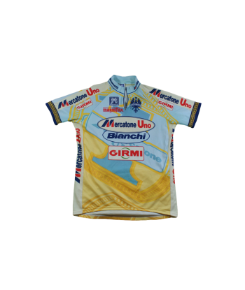 Maillot vélo rétro Bianchi Santini Mercatone Uno Girmi la livraison gratuite