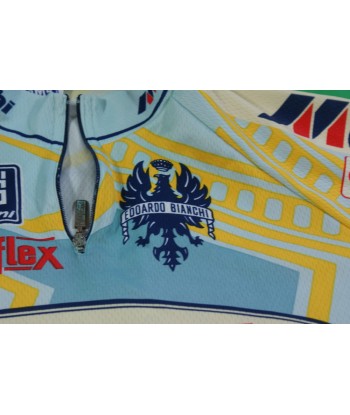 Maillot vélo rétro Bianchi Santini Mercatone Uno Girmi la livraison gratuite