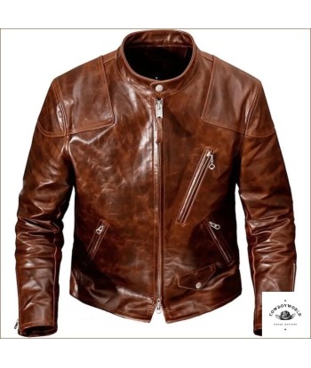 Veste Western Chocolat Homme en ligne