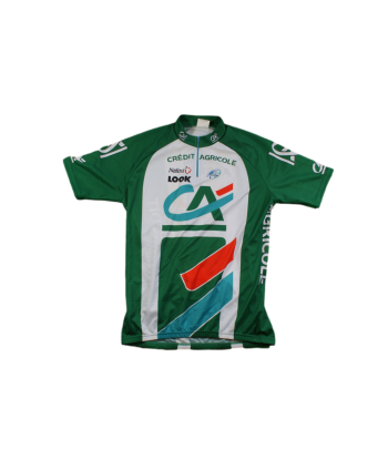 Maillot vélo vintage Crédit Agricole Nalini Look UCI la livraison gratuite