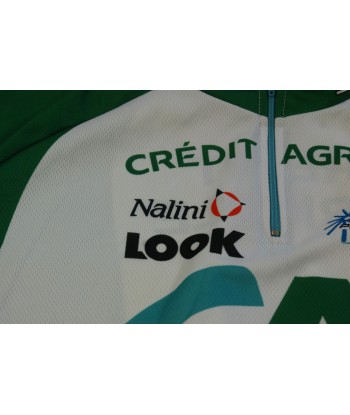 Maillot vélo vintage Crédit Agricole Nalini Look UCI la livraison gratuite