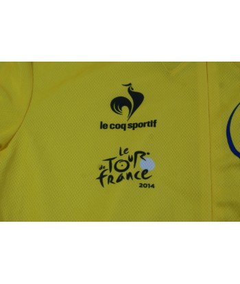 Maillot cyclisme vintage Tour de France 2014 LCL Le Coq Sportif solde