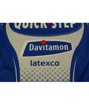 Maillot cyclisme vintage Quick Step Davitamon Time Vermarc Latexco français