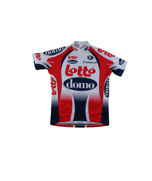 Maillot vélo rétro Lotto Domo Vermarc Eddy Merckx la livraison gratuite