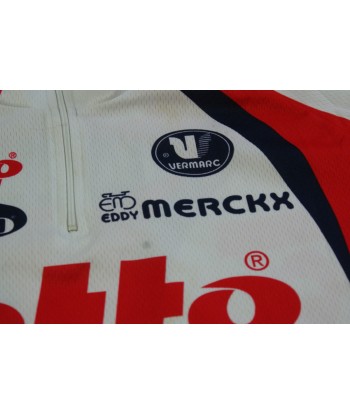 Maillot vélo rétro Lotto Domo Vermarc Eddy Merckx la livraison gratuite