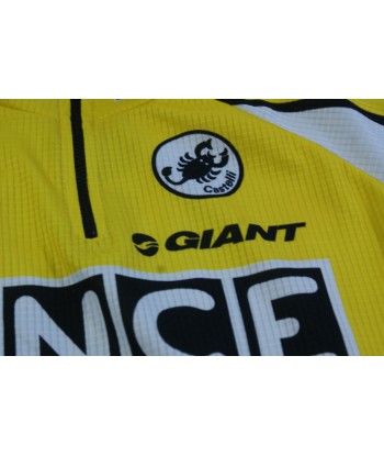 Maillot cyclisme vintage Once Castelli Giant Fin de série