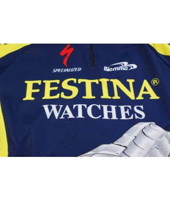 Maillot cyclisme vintage Biemme Festina Specialized Les êtres humains sont 