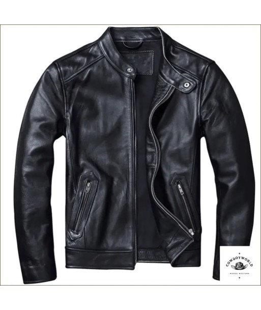 Veste en Cuir Cowboy Homme 2024