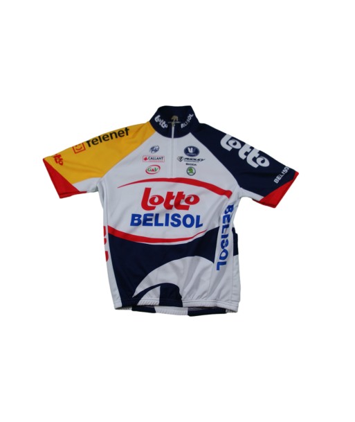 Maillot vélo rétro Lotto Vermarc Skoda france