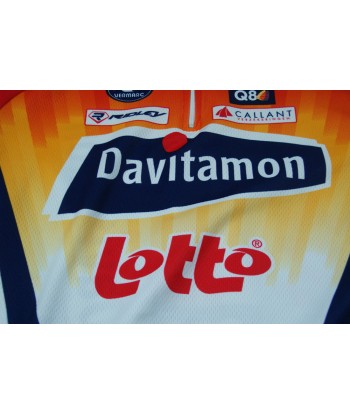 Maillot vélo rétro Lotto Vermarc Davitamon UCI Ridley Jusqu'à 80% De Réduction