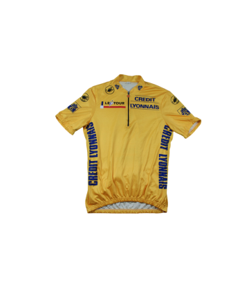 Maillot vélo rétro Castelli Le Tour Crédit Lyonnais en linge