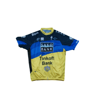 Maillot cyclisme vintage Saxo Bank UCI Sportful en ligne