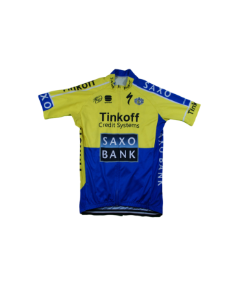 Maillot vélo vintage Saxo Bank Sportful UCI offre 