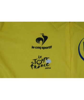 Maillot vélo rétro Le coq sportif LCL Tour de France 2014 rembourrage situé sous