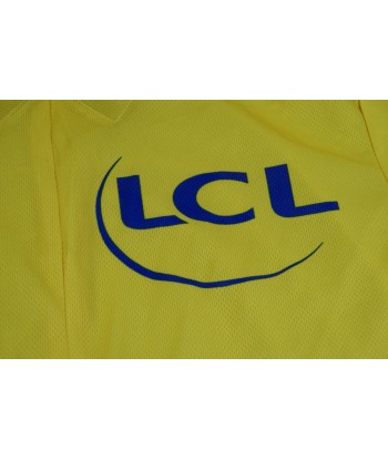 Maillot vélo rétro Le coq sportif LCL Tour de France 2014 rembourrage situé sous