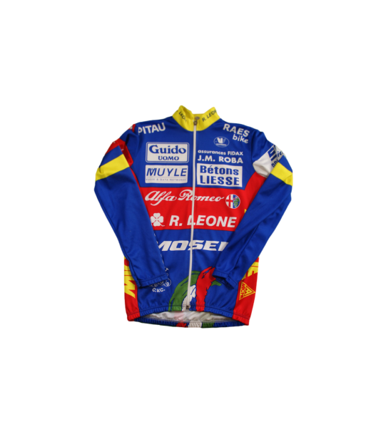 Veste cyclisme vintage Alfa Roméo Vermarc prix