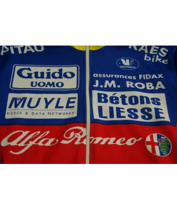 Veste cyclisme vintage Alfa Roméo Vermarc prix