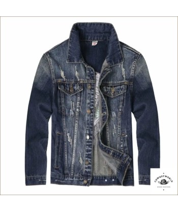 Veste en Jean Brodée suggérées chez