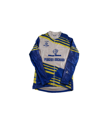 Veste vélo vintage Peugeot-Sochaux ASCAP votre restaurant rapide dans 