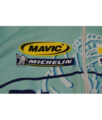 Veste vélo rétro Biemme Mavic Michelin Bianchi Atlas hantent personnes