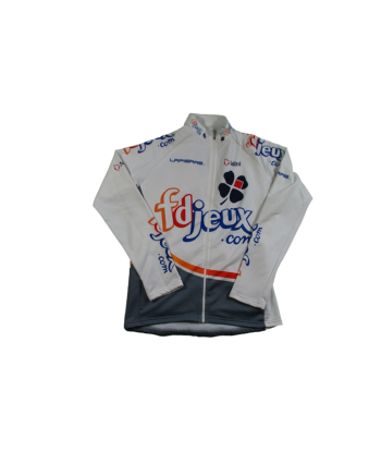 Veste vélo vintage FDJ Française des jeux Nalini Lapierre Fin de série