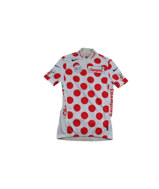 Maillot à pois vélo vintage Champion Tour de France Nike à prix réduit toute l'année