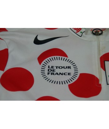 Maillot à pois vélo vintage Champion Tour de France Nike à prix réduit toute l'année