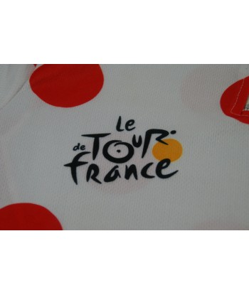 Maillot à pois vélo rétro Tour de France Champion du meilleur 