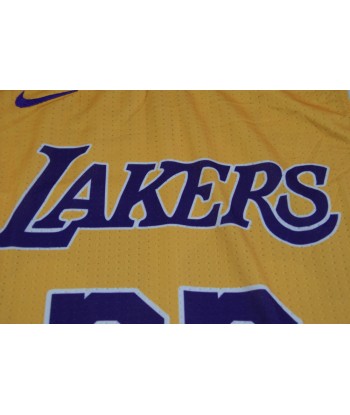 Maillot NBA rétro Lakers Los Angeles 23 James de votre