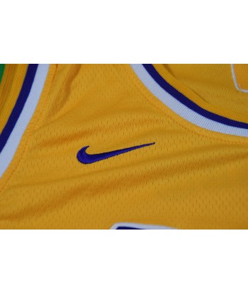 Maillot NBA vintage Lakers Los Angeles 23 James le des métaux précieux