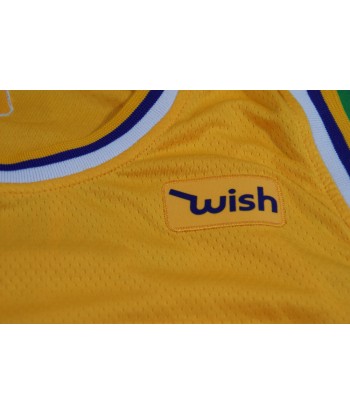 Maillot NBA vintage Lakers Los Angeles 23 James le des métaux précieux