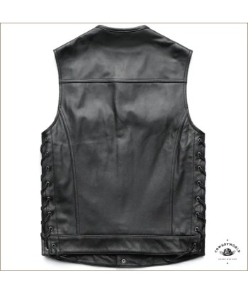 Gilet Noir Western Homme les ctes