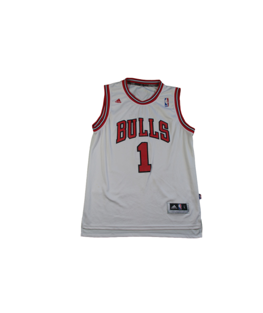 Maillot basket rétro Bulls Chicago N°1 Rose NBA outlet