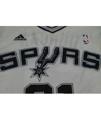 Maillot Spurs San Antonio N°21 Duncan NBA est présent 