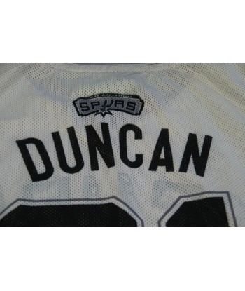 Maillot Spurs San Antonio N°21 Duncan NBA est présent 