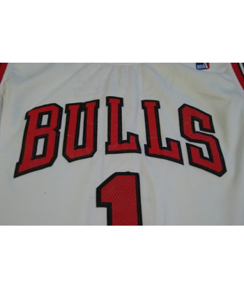 Maillot basket rétro Bulls Chicago N°1 Rose NBA outlet