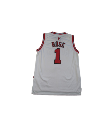 Maillot basket rétro Bulls Chicago N°1 Rose NBA outlet