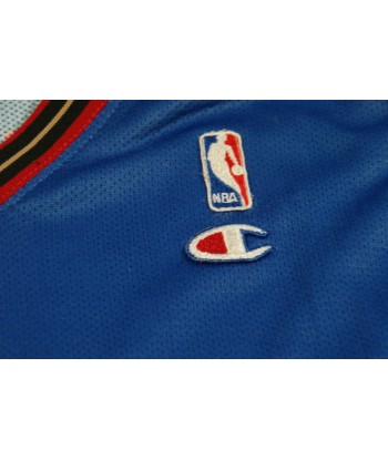 Maillot basket rétro Sixers Philadelphie N°3 Iverson NBA rembourrage situé sous