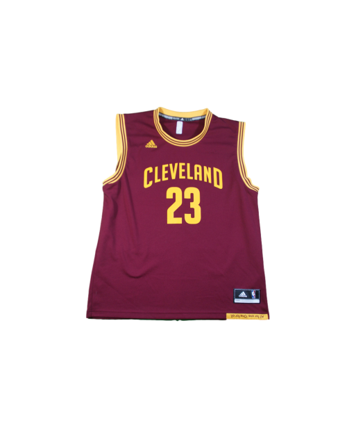 Maillot basket rétro Cavaliers Cleveland N°23 James NBA basket pas cher