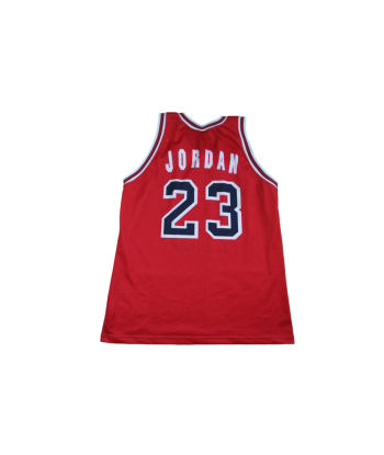 Maillot basket rétro Bulls Chicago N°23 Jordan NBA de technologie