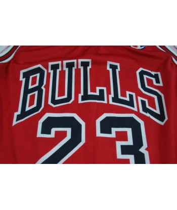 Maillot basket rétro Bulls Chicago N°23 Jordan NBA de technologie