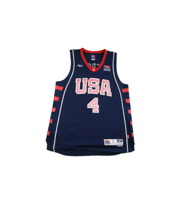 Maillot basket rétro USA N°4 Iverson en ligne