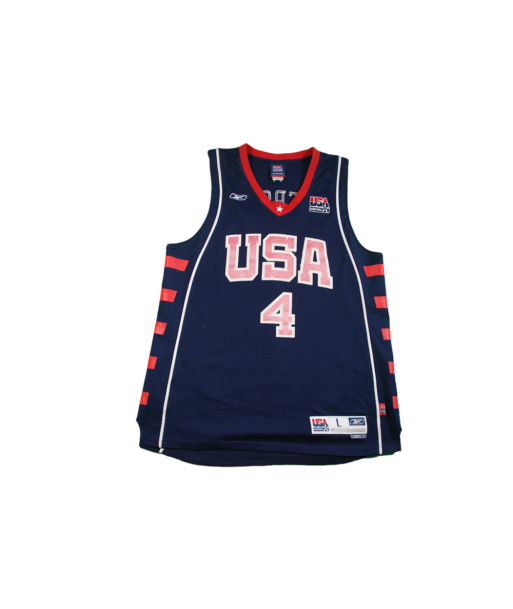 Maillot basket rétro USA N°4 Iverson en ligne