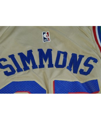 Maillot basket rétro Sixers Philadelphie N°32 Simmons NBA store