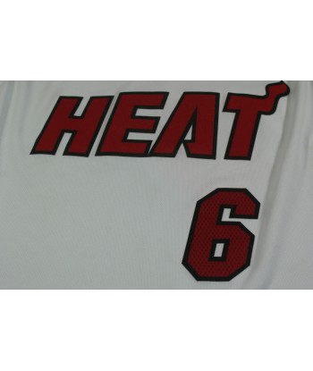 Maillot basket vintage Heat Miami N°6 King James NBA de la marque