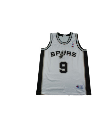 Maillot basket rétro Spurs San Antonio N°9 Parker NBA Dans la société mordern